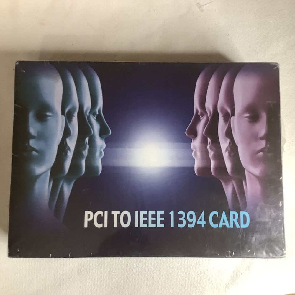 Plug & Play PCI to IEEE 1394 CARD NIB Interface card PCI Bus Cable Ulead Video‎